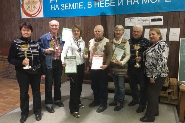 Пенсионеры Матушкино показали неплохие результаты в состязаниях по стрельбе