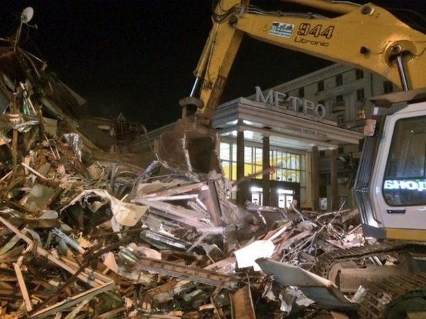 В Москве завершают сносить самострой, угрожающий жизни людей