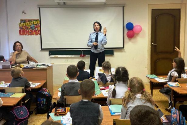 Первоклассники Матушкино посетили уроки безопасности
