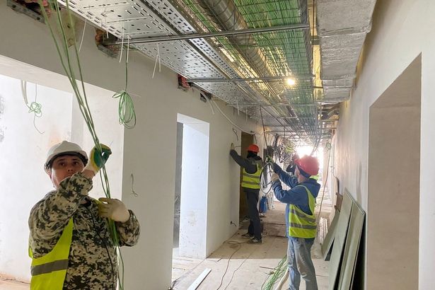 Поликлиническое отделение №3 ГКБ им. М.П. Кончаловского поделились новостями о продвижении капитального ремонта