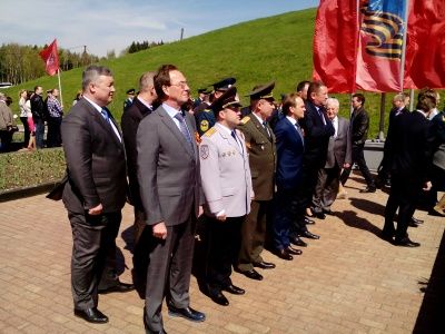У Мемориала Воинской Славы "Штыки" почтили память погибших в войне