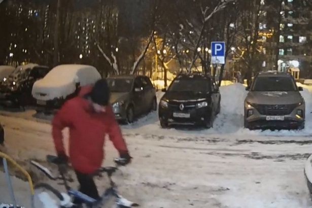 Зеленоградец попал на камеру видеонаблюдения и теперь получит срок за кражу велосипеда