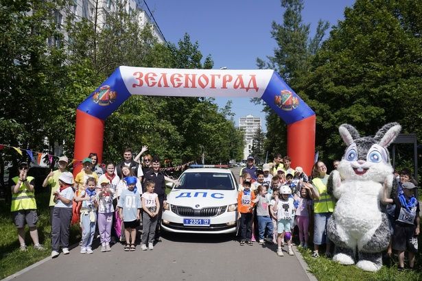 В Матушкино провели велофестиваль у корпуса 414