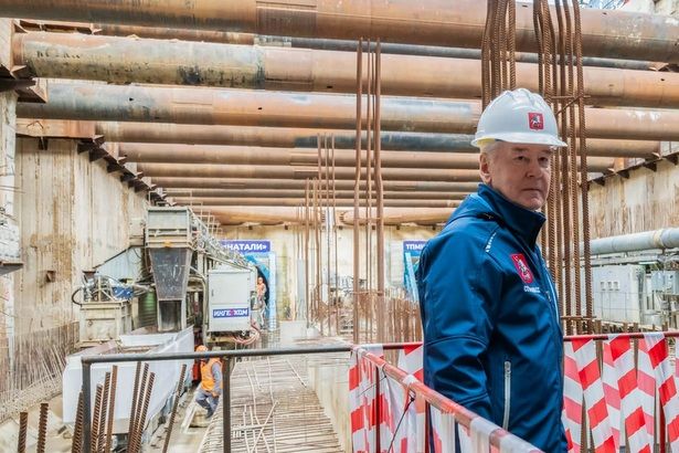 Собянин дал старт проходке тоннелей Рублево-Архангельской линии метро