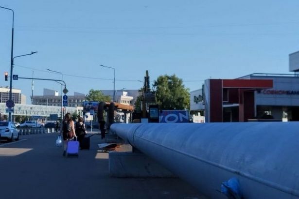 В ЗелАО ремонт тепловых сетей проводят на Центральном проспекте