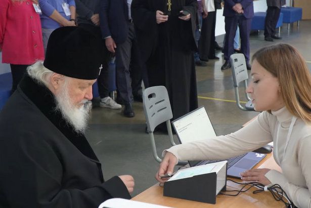 Патриарх Московский и всея Руси Кирилл проголосовал на выборах мэра столицы