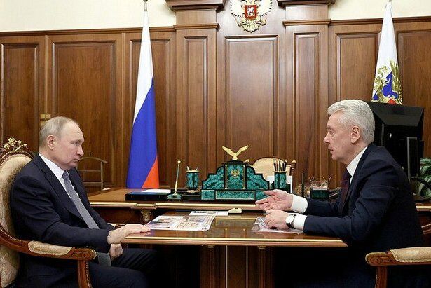 Путин высоко оценил работу Собянина по реализации проектов развития Москвы