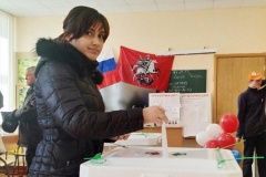 Жители Матушкино активно идут на избирательные участки