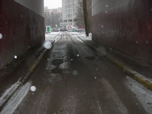 В 4-м микрорайоне отремонтировали асфальтовое покрытие проезда