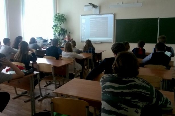 В школе 4-го микрорайона прошло занятие по профилактике курения и употребления алкоголя