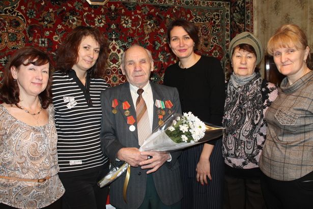 В районе Матушкино  с 90-летним юбилеем поздравили труженика тыла