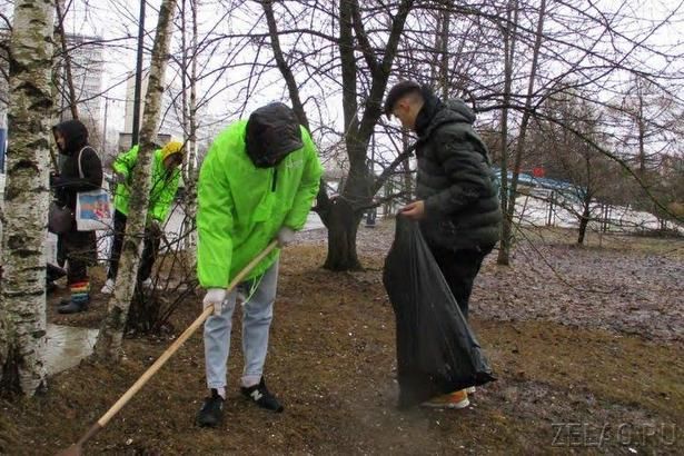 В  субботнике 15 апреля в Зеленограде приняли участие около 10 тысяч человек