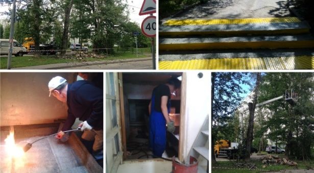  «Жилищник района Матушкино» продолжает работы по благоустройству района