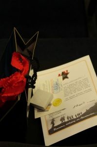Вручение медалей участникам боевых действий в Афганистане