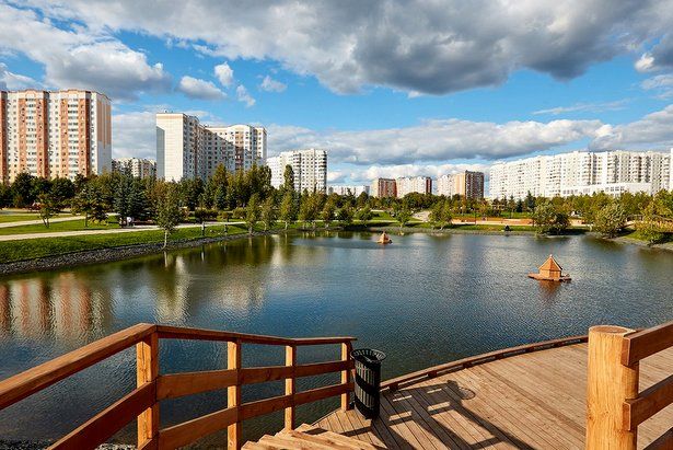 Собянин открыл благоустроенный ландшафтный парк в Южном Бутове