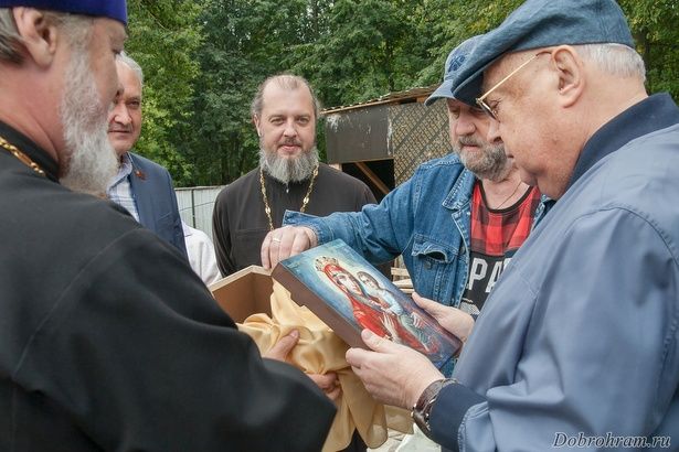Объезд строящихся храмов Зеленограда состоялся в конце лета