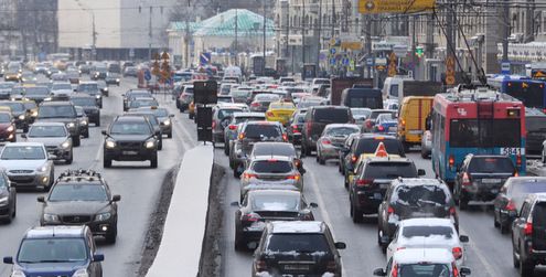 Собянин: Потери времени москвичей из-за пробок сократились на четверть