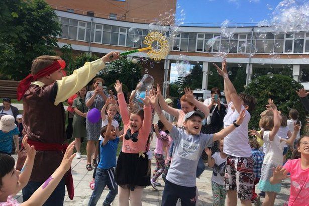 «Станция счастья» устроит детский праздник