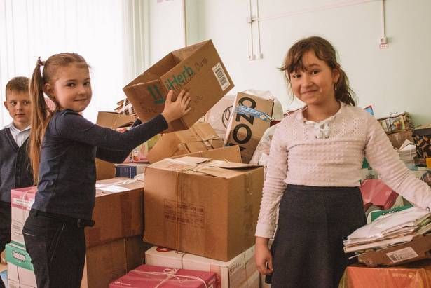 В школе Матушкино собрали более 2, 6 тонн макулатуры