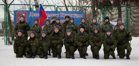 Торжественное принятие присяги воспитанников военно-патриотического клуба «МФЦ «Молодежная республика"