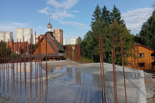 В ЗелАО продолжают строить храм в честь иконы Божией Матери «Скоропослушница» с ДОЦ