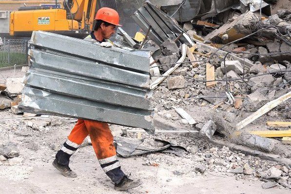 В Зеленограде продолжается демонтирование самостроя