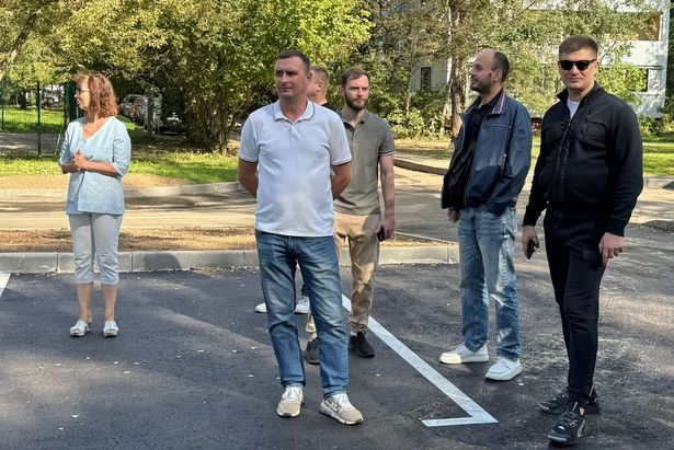 Обход территории 4 микрорайона провели в Матушкино
