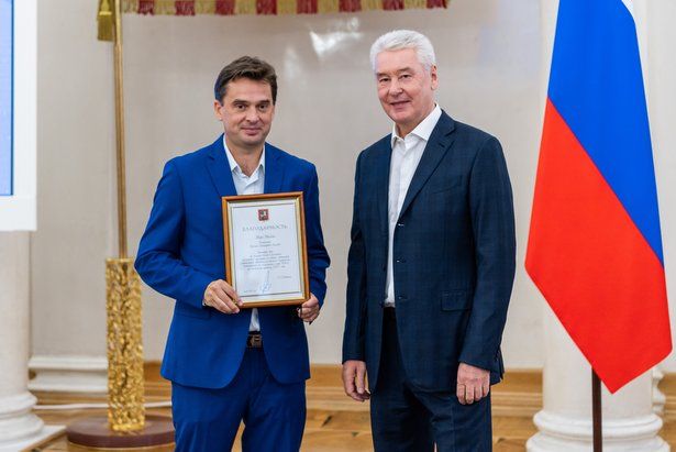 Собянин наградил футболистов сборной России по пляжному футболу за победу в ЧМ