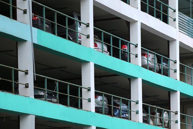 В Зеленограде построили многоуровневый паркинг