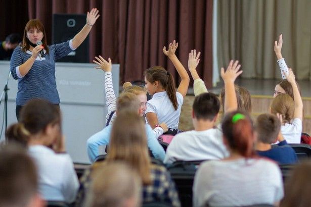 В школе Матушкино состоялось собрание актива учеников