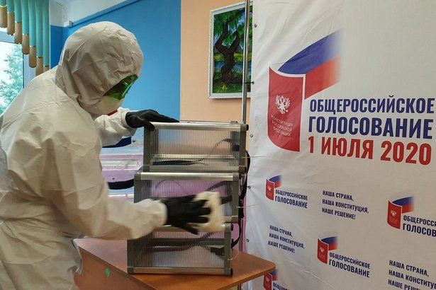 Основной день голосования проходит с соблюдением всех эпидемиологических норм