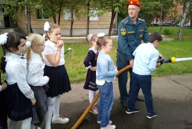 В гостях у Зеленоградских пожарных