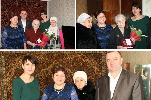 Трое участников обороны Москвы из Матушкино награждены сегодня памятными знаками