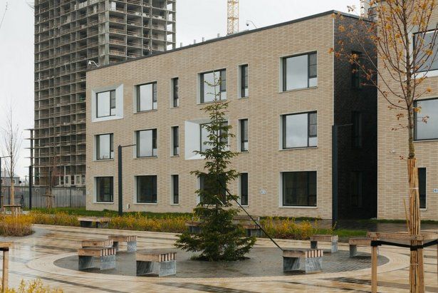 В 22 микрорайоне продолжают строительство социальных объектов
