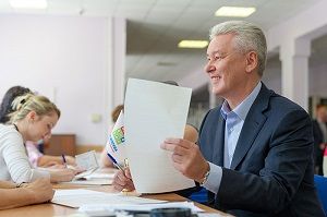 В предварительных выборах кандидатов в депутаты Московской городской Думы принял участие Сергей Собянин