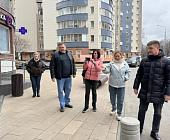 Глава управы района Матушкино 5 апреля провел обход территории во 2 микрорайоне