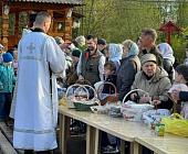 Православные зеленоградцы освятили в храме куличи и отметили Пасху