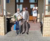 В районе Матушкино состоялось открытие обновленной Доски Почета