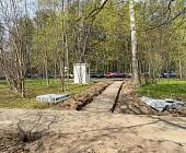В Матушкино стартовали работы по благоустройству двора между корпусами 450 и 451