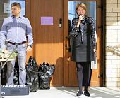 Смена экспозиции Доски почета района Матушкино