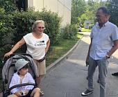 Префект ЗелАО Анатолий Смирнов осмотрел ряд дворов в Матушкино