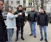 Глава управы района Матушкино 5 апреля провел обход территории во 2 микрорайоне