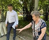 Префект ЗелАО Анатолий Смирнов осмотрел ряд дворов в Матушкино